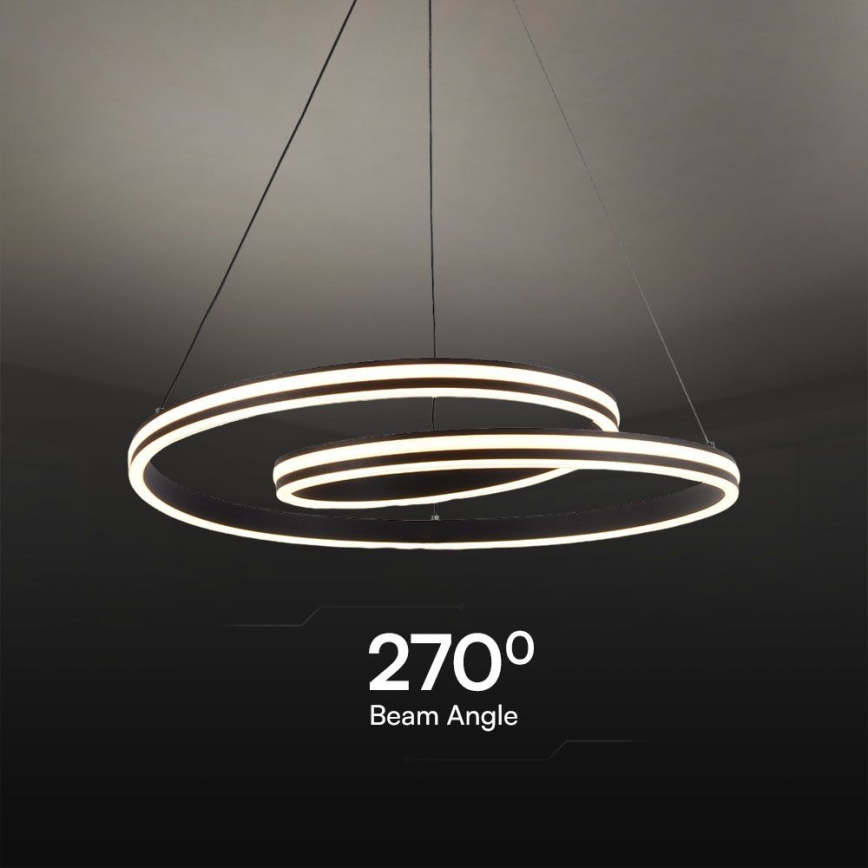 LED Lühter LED/40W/230V 3000/4000/6400K