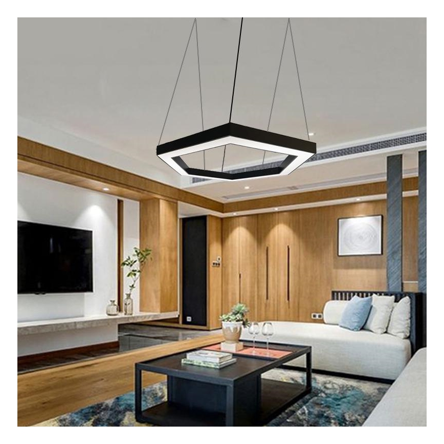 LED Lühter LED/50W/230V 4000K d. 100 cm