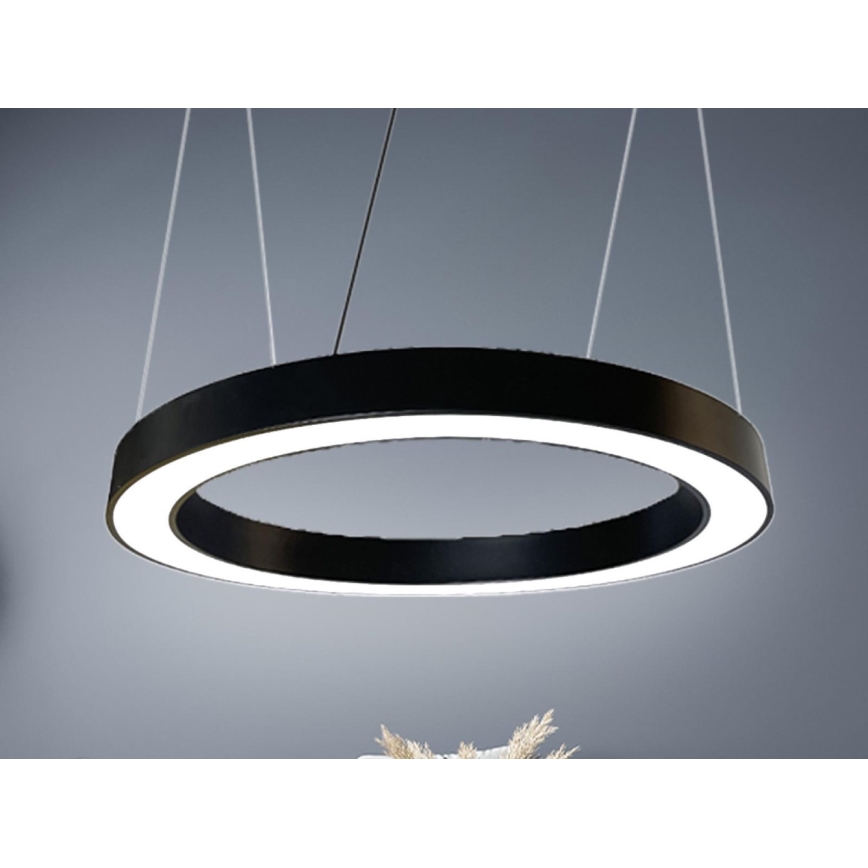 LED Lühter LED/50W/230V 4000K d. 100 cm must