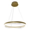 LED Lühter LED/52W/230V d. 60 cm kuldne