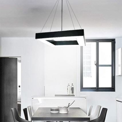 LED Lühter LED/55W/230V 4000K 80x80 cm
