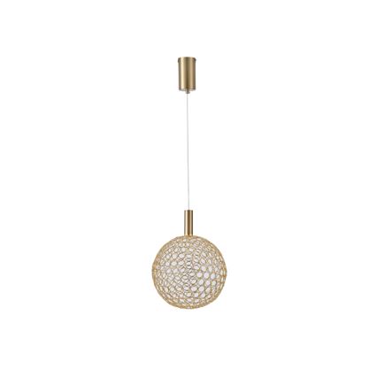 LED Lühter LED/6,3W/230V 3000K kuldne d. 25 cm
