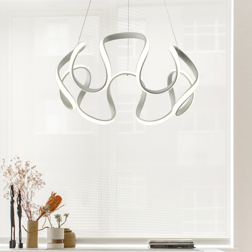 LED Lühter LED/60W/230V 3000K valge