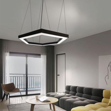 LED Lühter LED/60W/230V 4000K d. 120 cm