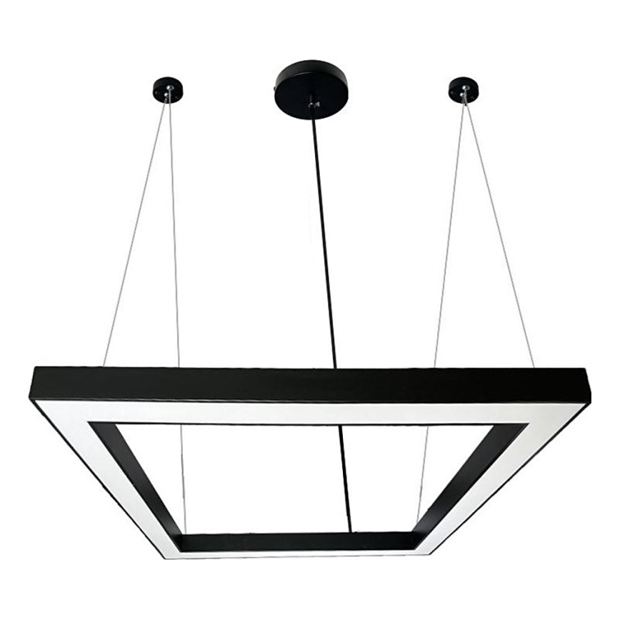 LED Lühter LED/80W/230V 4000K 120x120 cm must