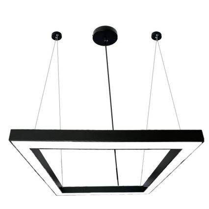 LED Lühter LED/80W/230V 4000K 120x120 cm must