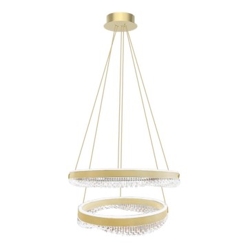 LED Lühter LED/85W/230V d. 60 cm kuldne