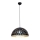 LED Lühter LISA BLACK 1xE27/60W/230V