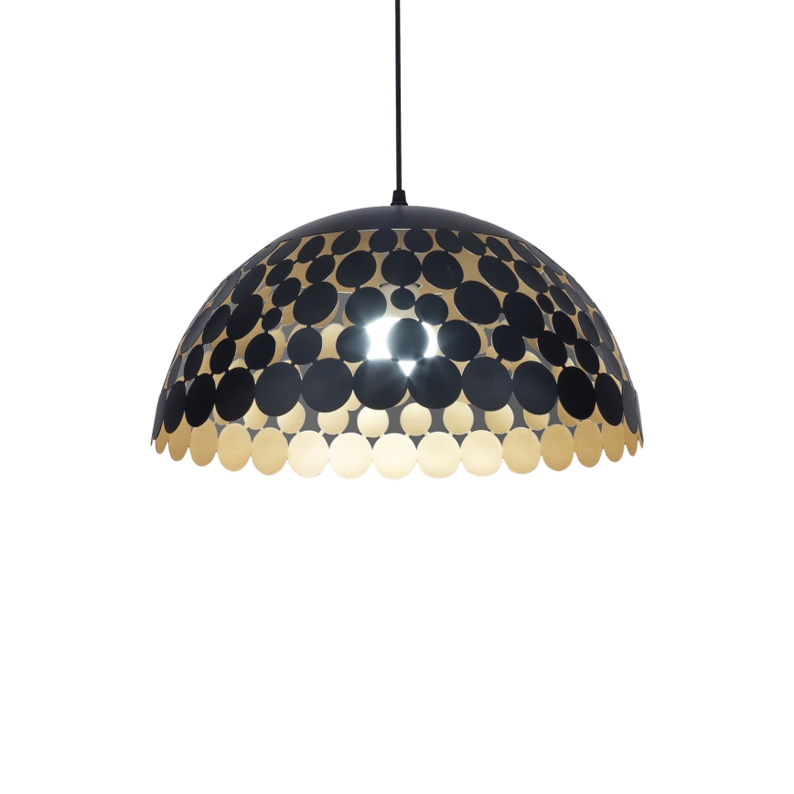 LED Lühter LISA BLACK 1xE27/60W/230V
