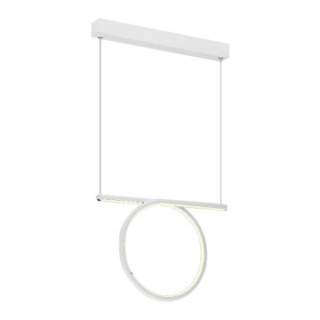 LED Lühter LOOP LED/20W/230V valge