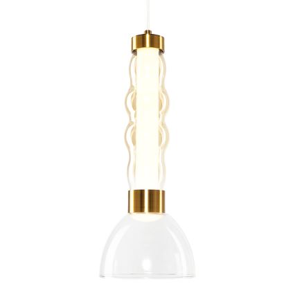 LED Lühter LUCCO LED/13W/230V d. 15 cm kuldne