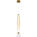 LED Lühter LUCCO LED/18W/230V d. 15 cm kuldne