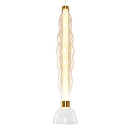 LED Lühter LUCCO LED/18W/230V d. 15 cm kuldne