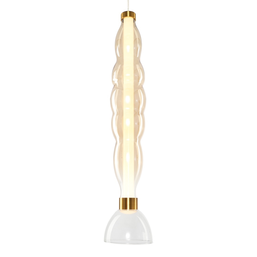 LED Lühter LUCCO LED/18W/230V d. 15 cm kuldne
