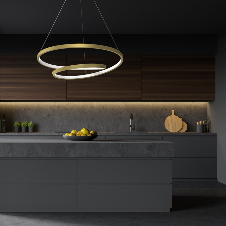 LED Lühter LUCERO LED/48W/230V kuldne