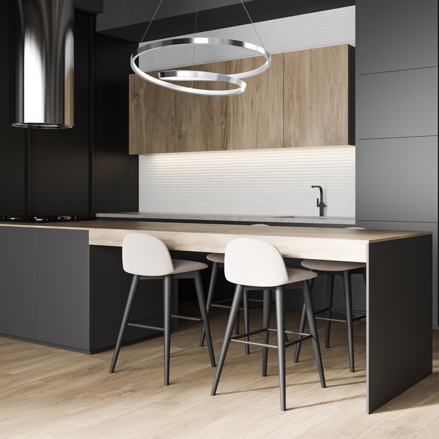 LED Lühter LUCERO LED/48W/230V läikiv kroom