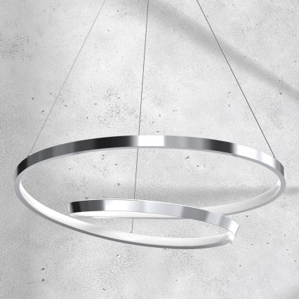 LED Lühter LUCERO LED/48W/230V läikiv kroom