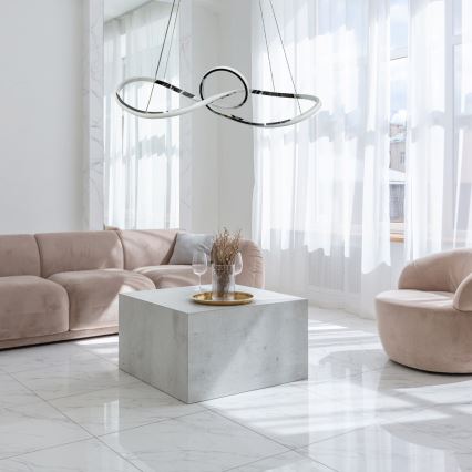 LED Lühter MARCO LED/42W/230V läikiv kroom