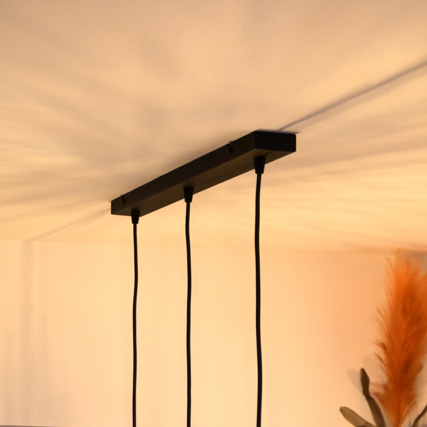 LED Lühter MERCURE 3xE27/15W/230V