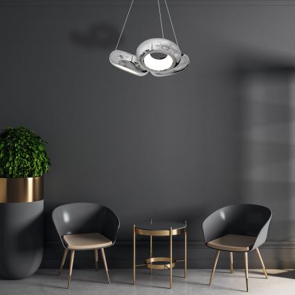 LED Lühter MERCURIO 3xLED/12W/230V