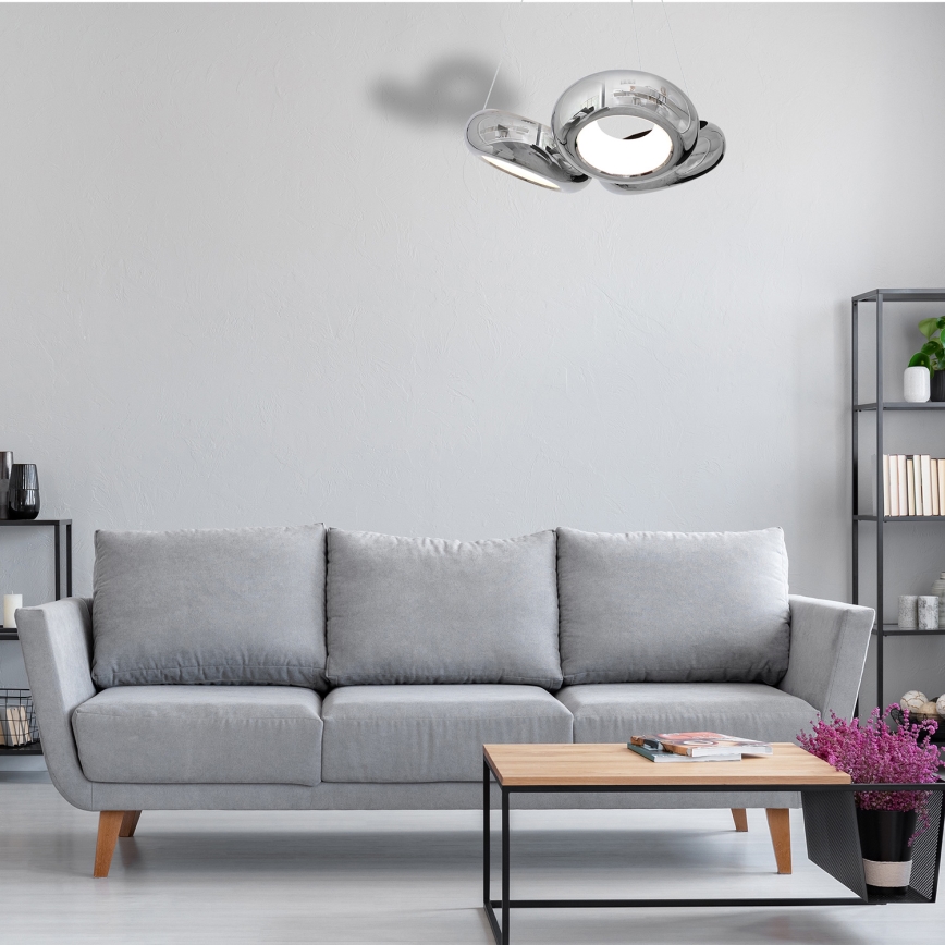 LED Lühter MERCURIO 3xLED/12W/230V