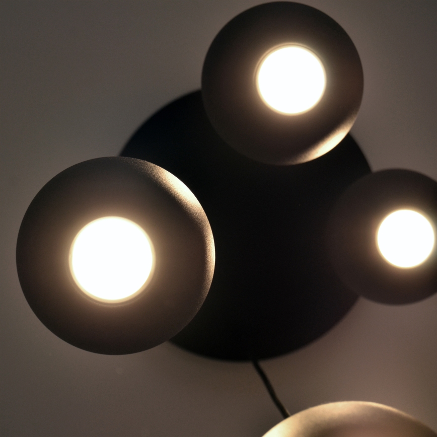 LED Lühter MIDWAY 4xGU10/4,8W/230V must