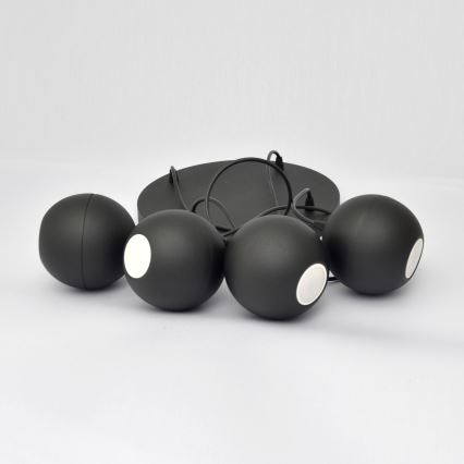 LED Lühter MIDWAY 4xGU10/4,8W/230V must