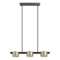 LED Lühter MIRELLA 3xGX53/6W/230V kuldne/must