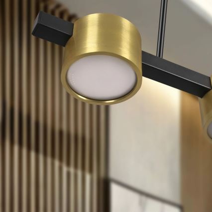 LED Lühter MIRELLA 3xGX53/6W/230V kuldne/must