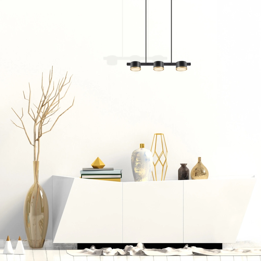 LED Lühter MIRELLA 3xGX53/6W/230V must