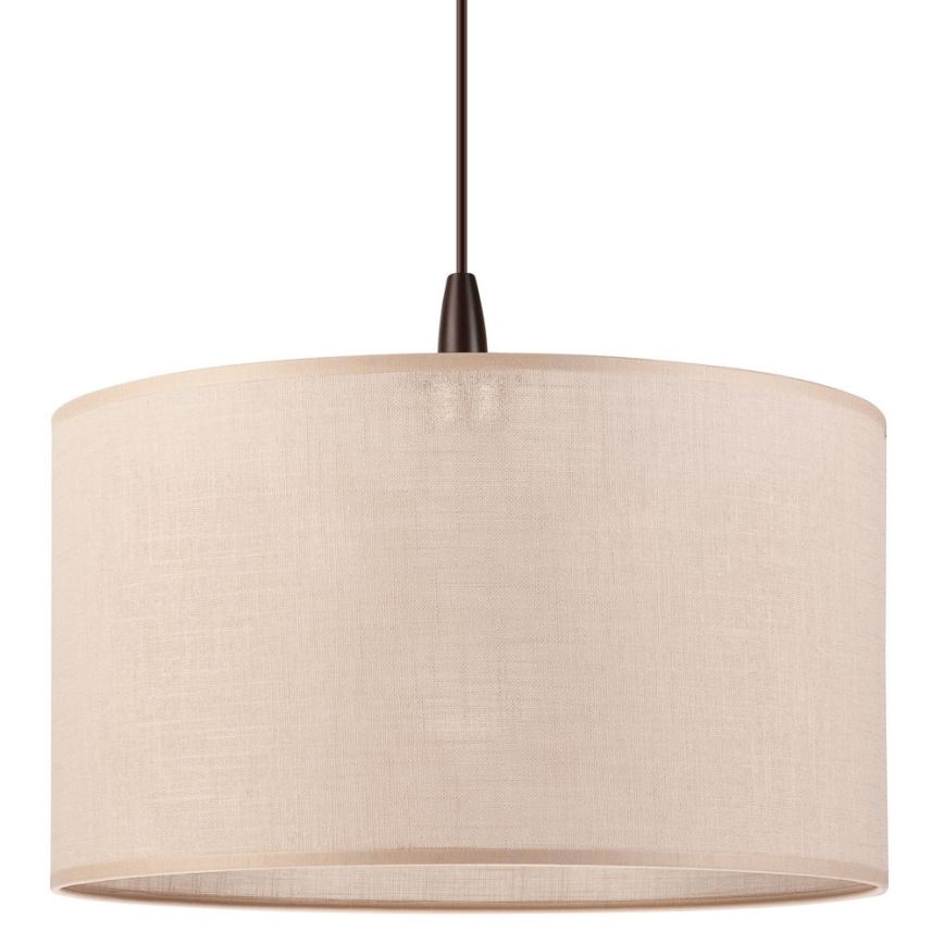 LED Lühter NOEL 1xE27/60W/230V beež
