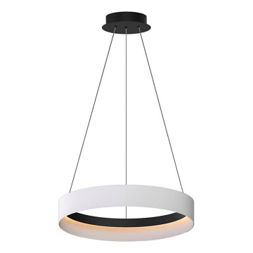 LED Lühter ORBITA LED/52W/230V valge/must