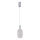 LED Lühter PERFORATO LED/6,3W/230V 3000K läikiv kroom d. 13 cm