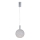 LED Lühter PERFORATO LED/6,3W/230V 3000K läikiv kroom d. 20 cm