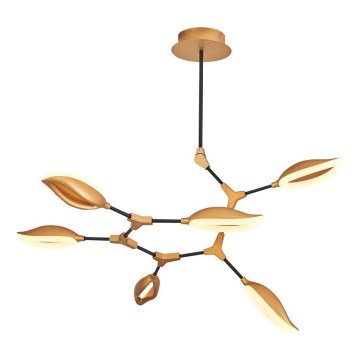 LED-lühter pulgal ASTI 6xLED/7W/230V 3000K kuldne