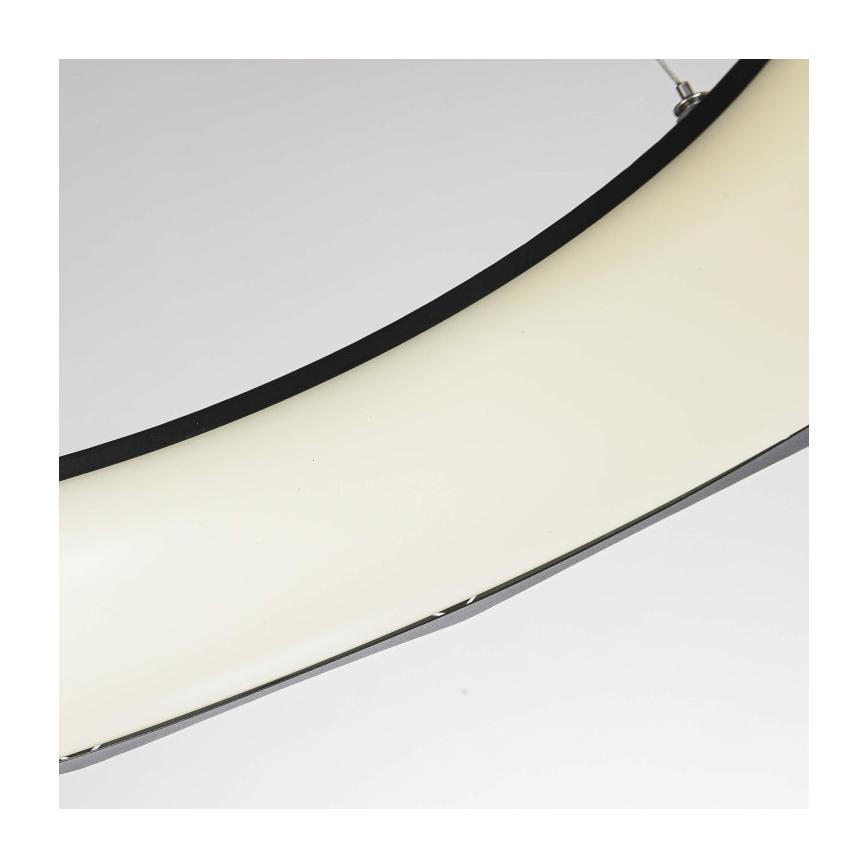 LED-lühter riputuskaabliga REUS LED/36W/230V 4000K läbimõõt 61 cm must