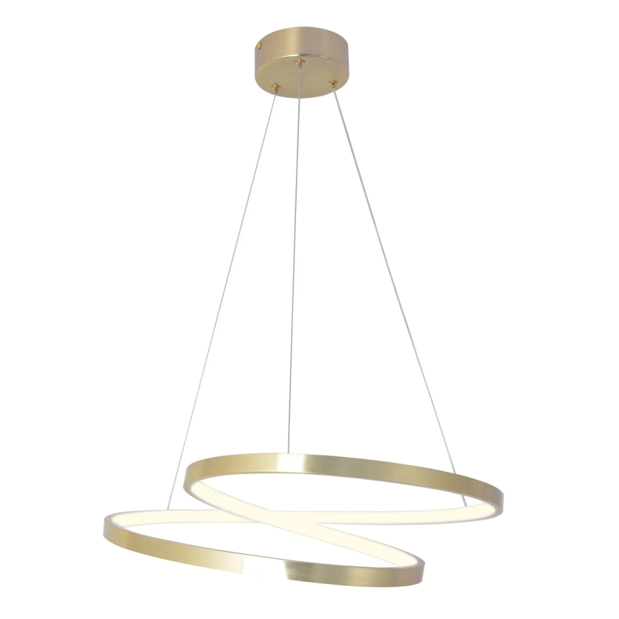 LED-lühter riputuskaabliga ZEFIRA, 40 W, 230 V, 4000 K, läbimõõt 50 cm, kuldne