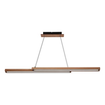 LED-lühter riputuskaablil SENTO LED/19W/230V, puit