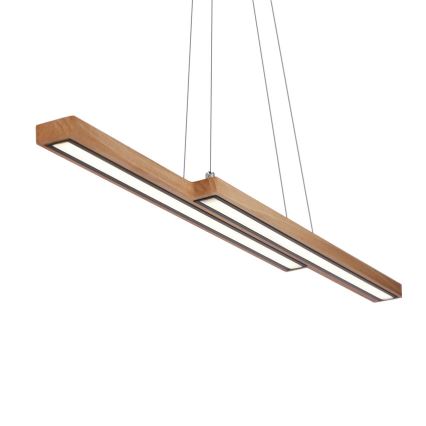 LED-lühter riputuskaablil SENTO LED/19W/230V, puit