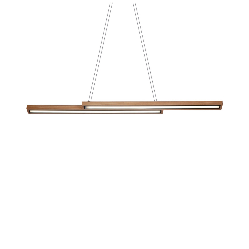 LED-lühter riputuskaablil SENTO LED/19W/230V, puit