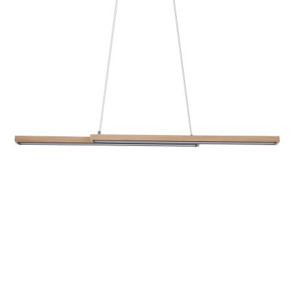 LED-lühter riputuskaablil SENTO LED/19W/230V, puit