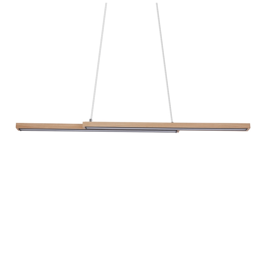 LED-lühter riputuskaablil SENTO LED/19W/230V, puit