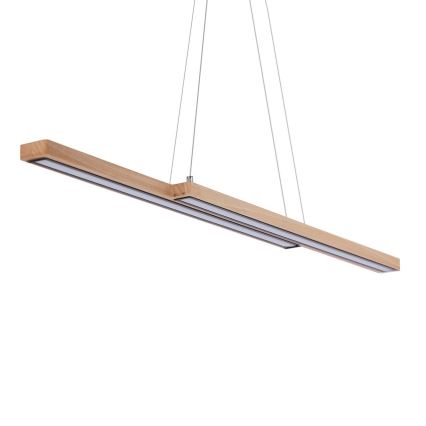 LED-lühter riputuskaablil SENTO LED/19W/230V, puit