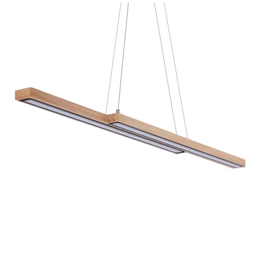 LED-lühter riputuskaablil SENTO LED/19W/230V, puit