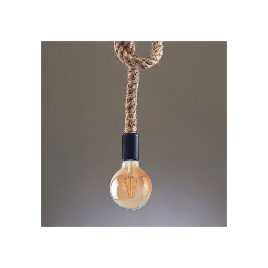 LED Lühter ROPE 1xE27/8W/230V