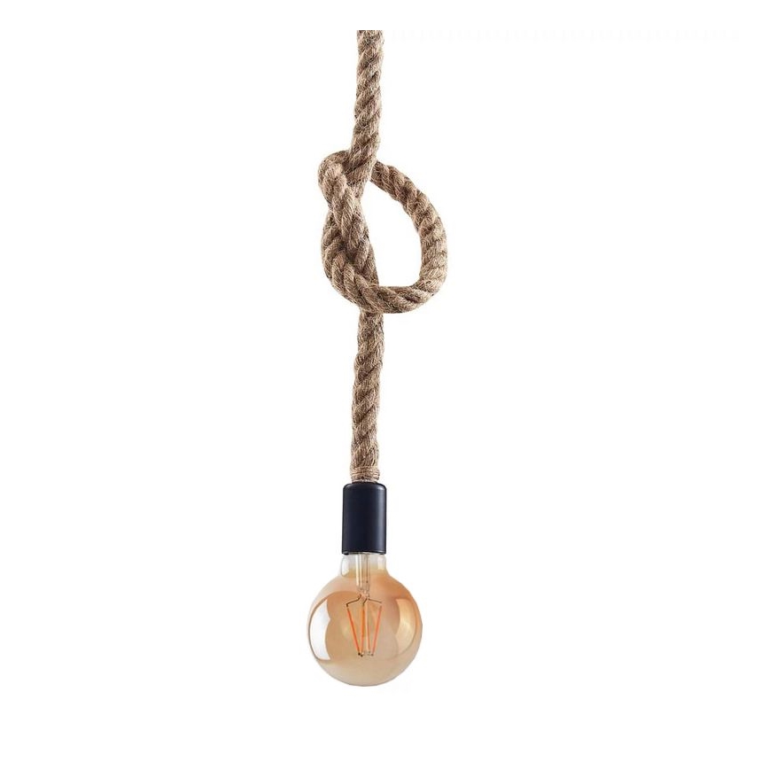 LED Lühter ROPE 1xE27/8W/230V