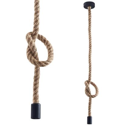 LED Lühter ROPE 1xE27/8W/230V