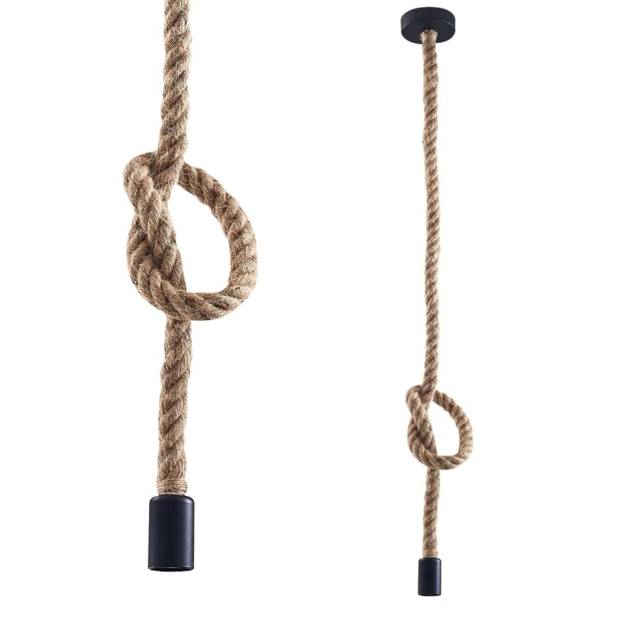 LED Lühter ROPE 1xE27/8W/230V