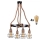 LED Lühter ROPE ALEGRA 4xE27/10W/230V