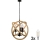 LED Lühter ROPE GLOBO 3xE14/4,3W/230V